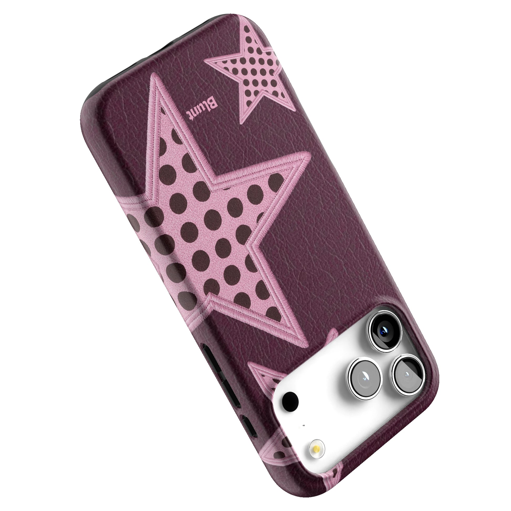 Plum Polka Star iPhone Case gallery - Iphone_17_Pro_Max_5