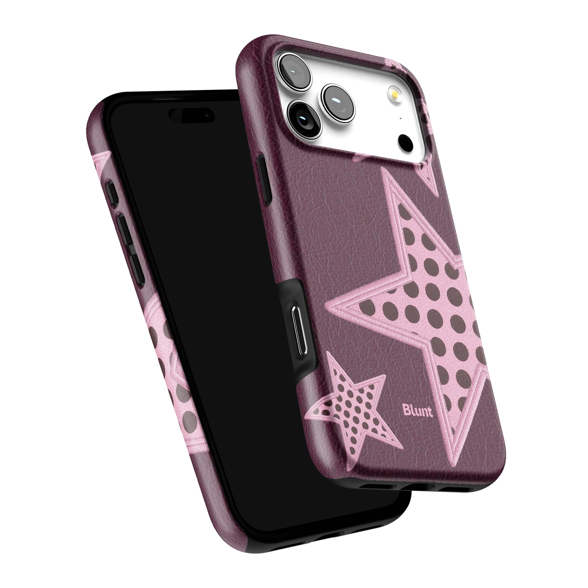 Plum Polka Star iPhone Case gallery - Iphone_17_Pro_Max_6