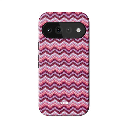 Plum Weave Pixel Case - Blunt Cases