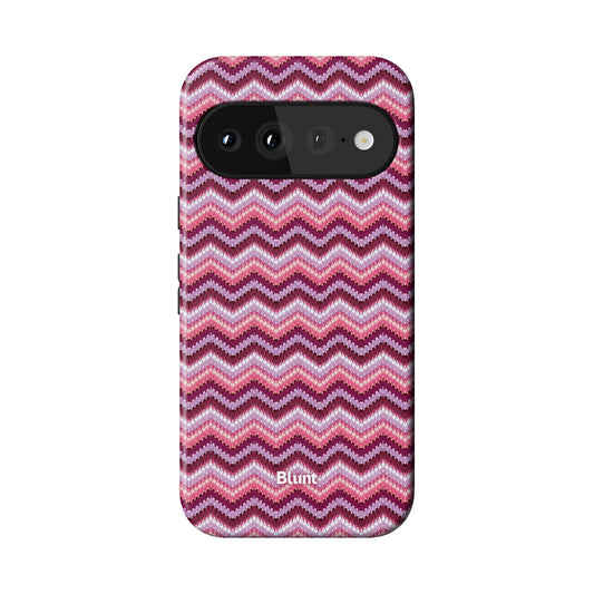 Plum Weave Pixel Case - Blunt Cases