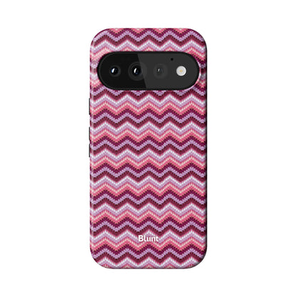 Plum Weave Pixel Case - Blunt Cases