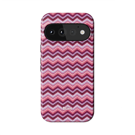 Plum Weave Pixel Case - Blunt Cases