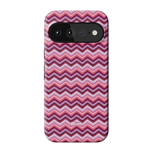 Plum Weave Pixel Case - Blunt Cases