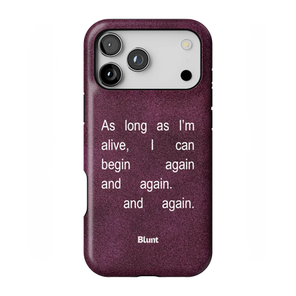 Again  Again iPhone Case