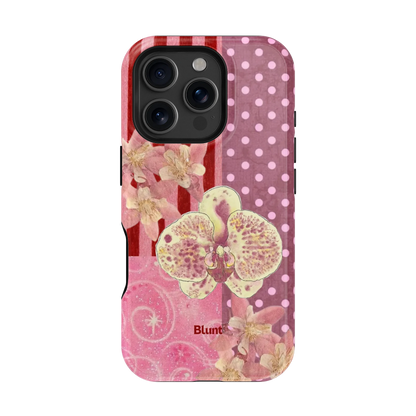 Rose Polka iPhone Case