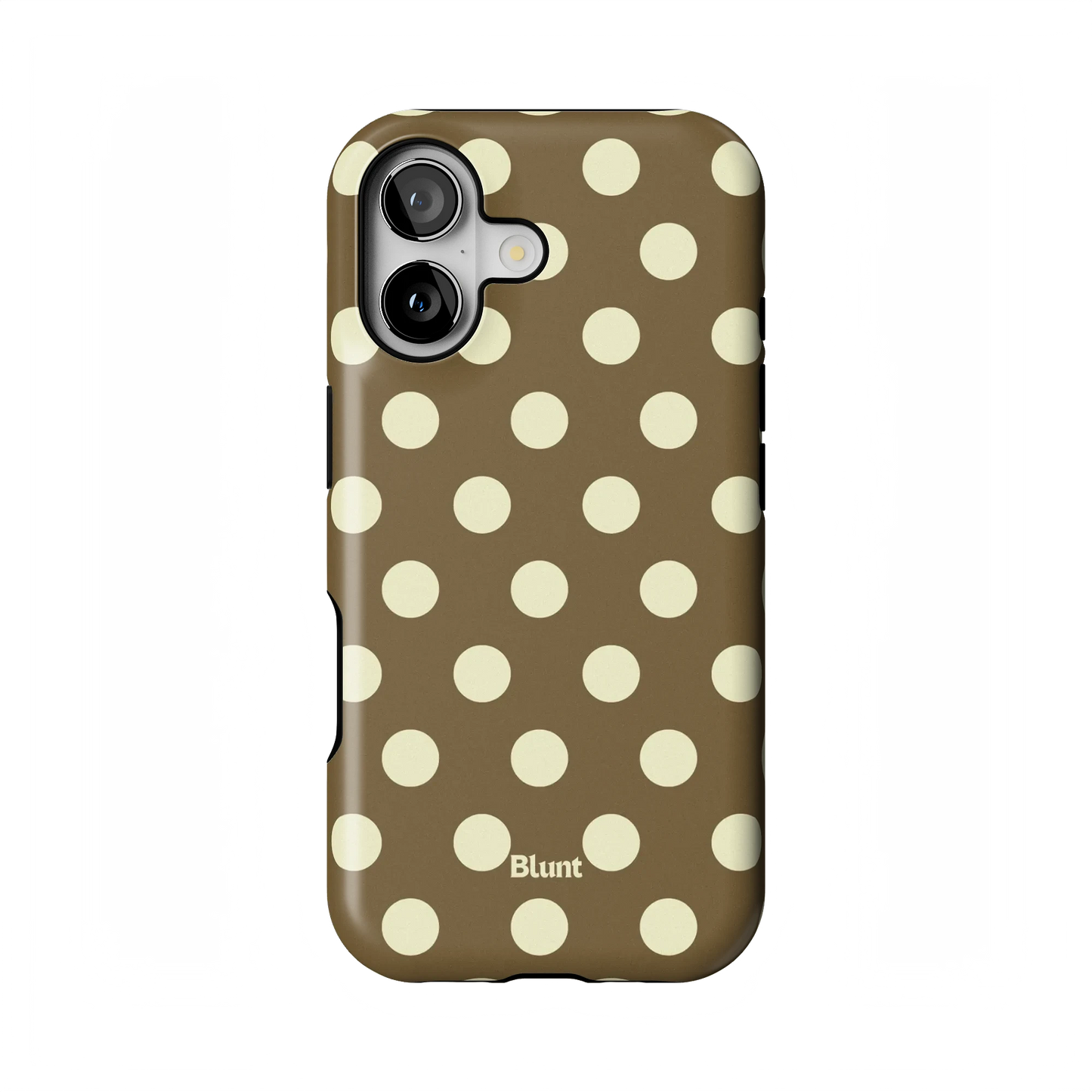 Toffee Cream Dot iPhone Case