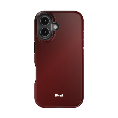 Oxblood iPhone Case