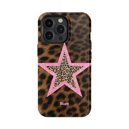 Pink Cheetah Starlette iPhone Case