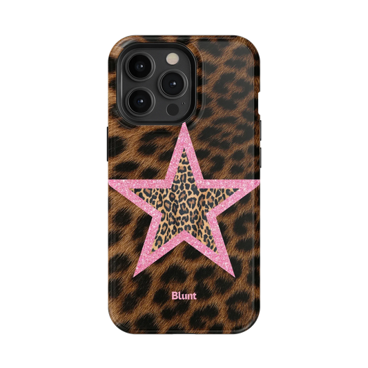 Pink Cheetah Starlette iPhone Case