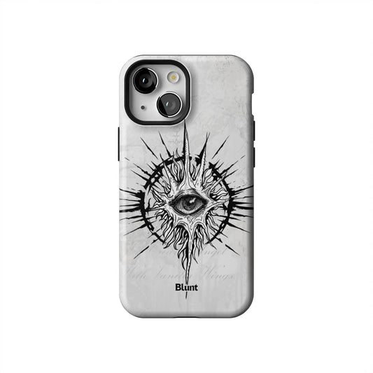 Crowned-Eye-iphone-case-iPhone 13 Mini-1