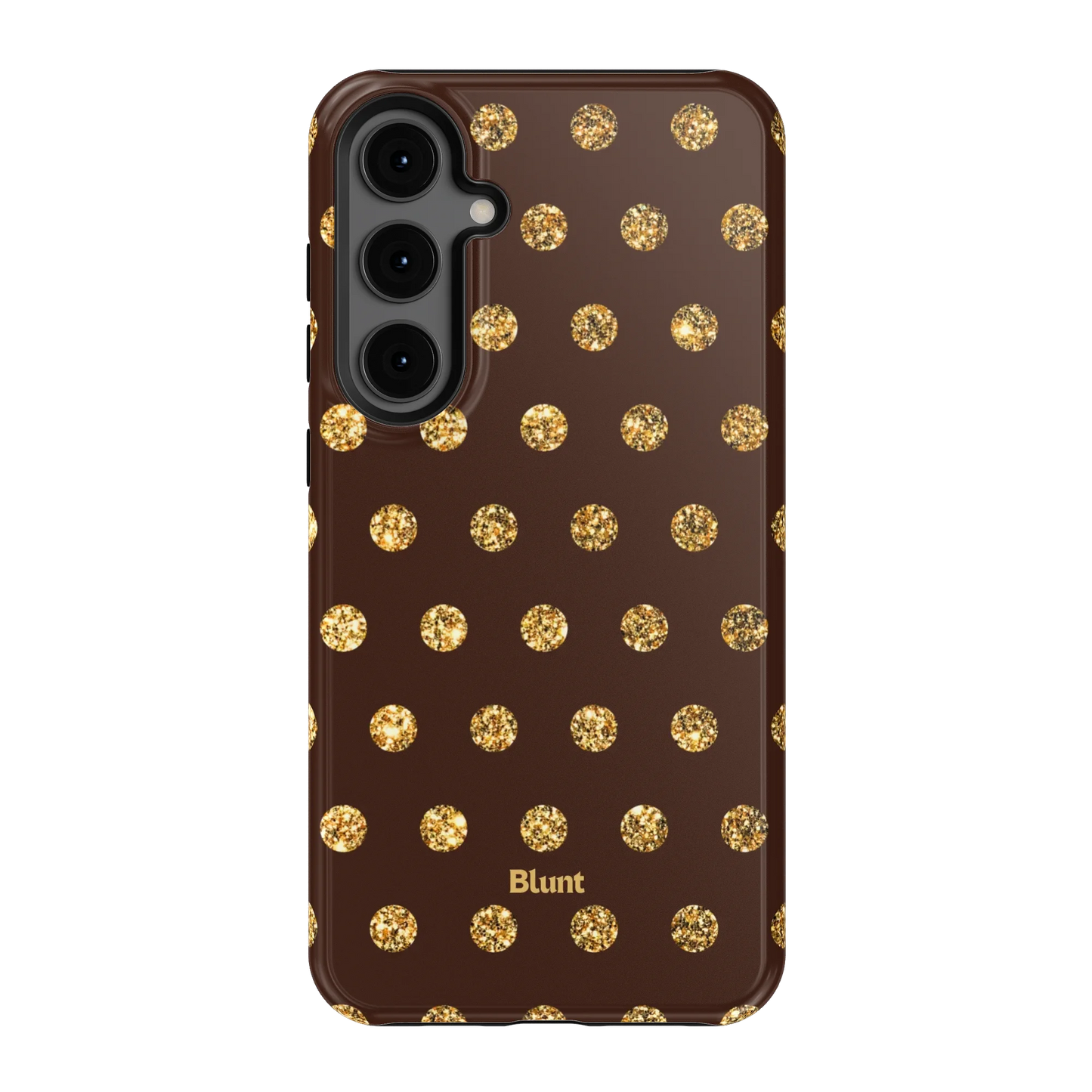 Gold Polka Samsung Case