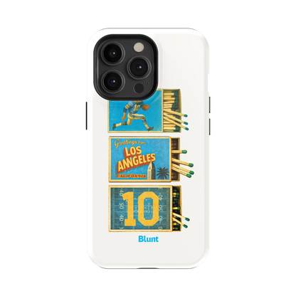LA Coast Football iPhone Case