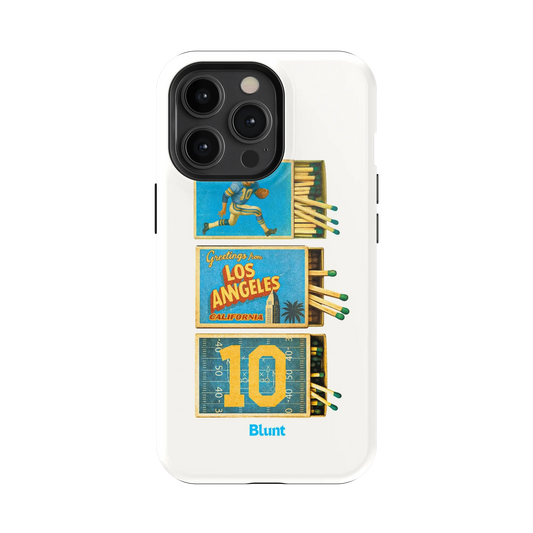 LA Coast Football iPhone Case