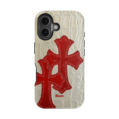 Crimson Creed iPhone Case