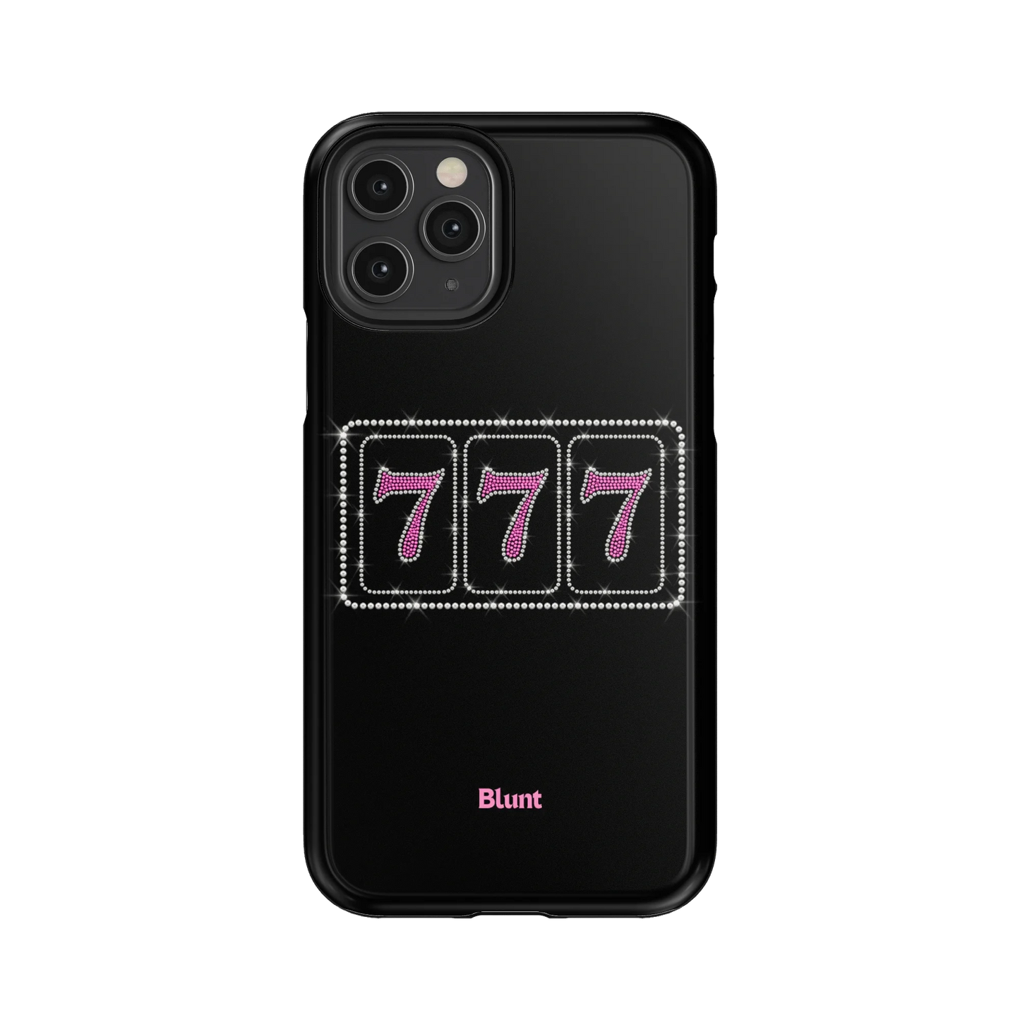 Pink Lucky 777 iPhone Case