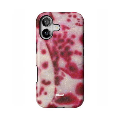 Crimson Veil iPhone Case
