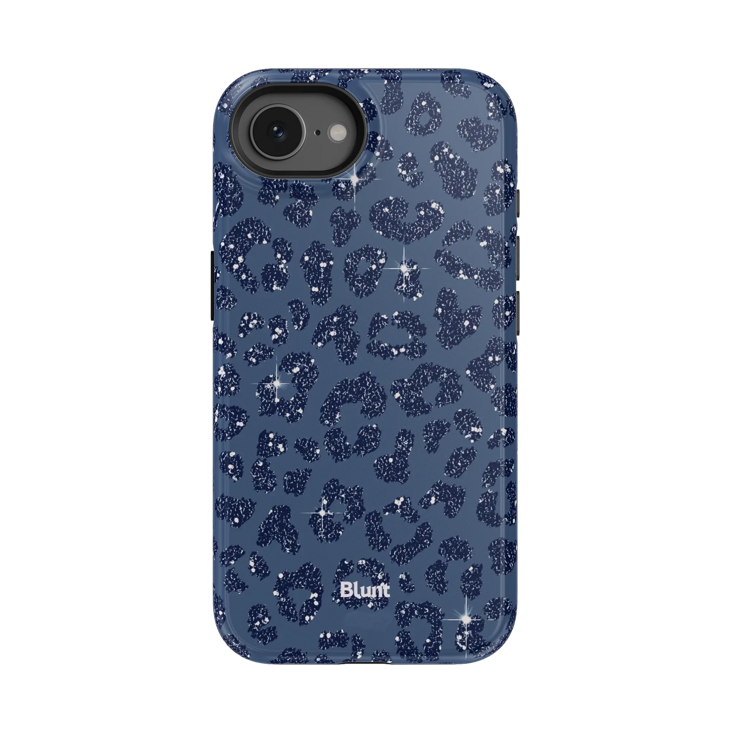 Blue Cheetah Print iPhone Case