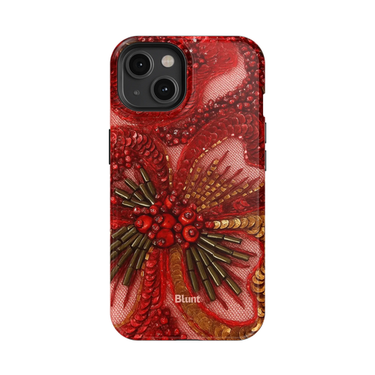 Crimson iPhone Case