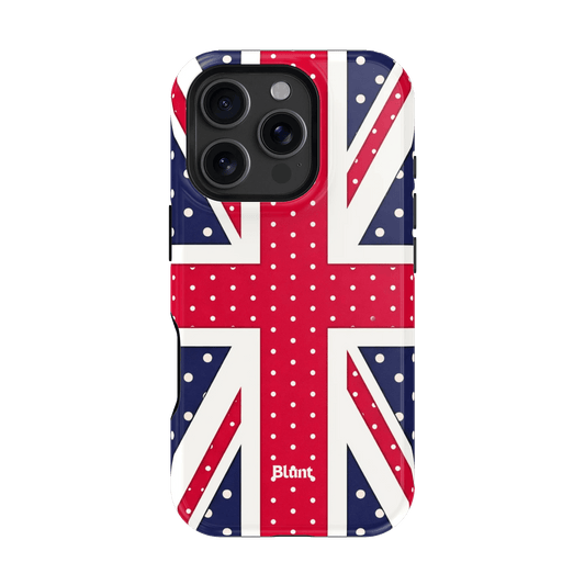 Polka Brit iPhone Case - Blunt Cases