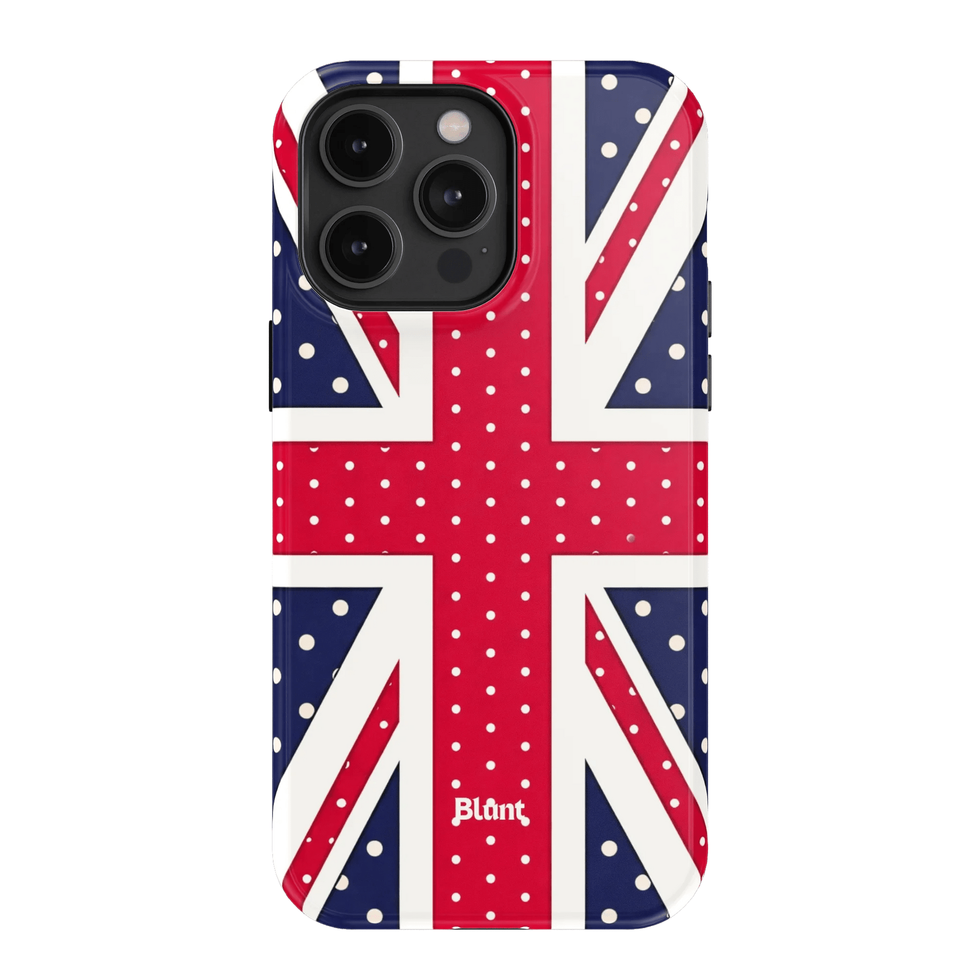 Polka Brit iPhone Case - Blunt Cases
