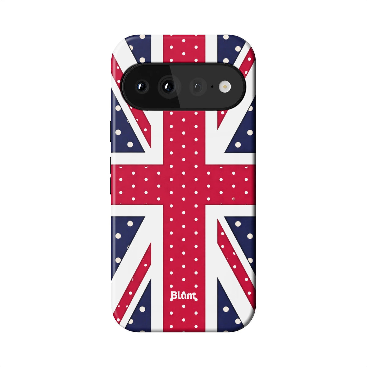 Polka Brit Pixel Case - Blunt Cases