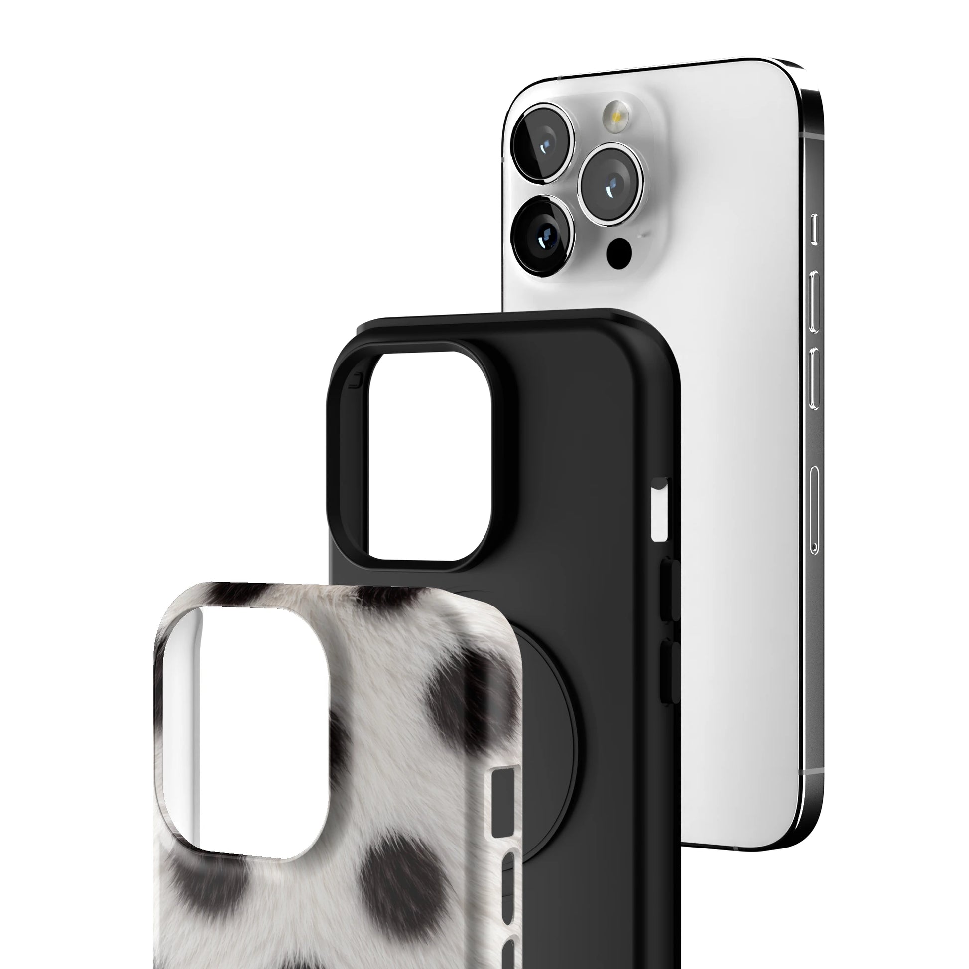 Polka Fuzz iPhone Case gallery - Iphone_13_Pro_3