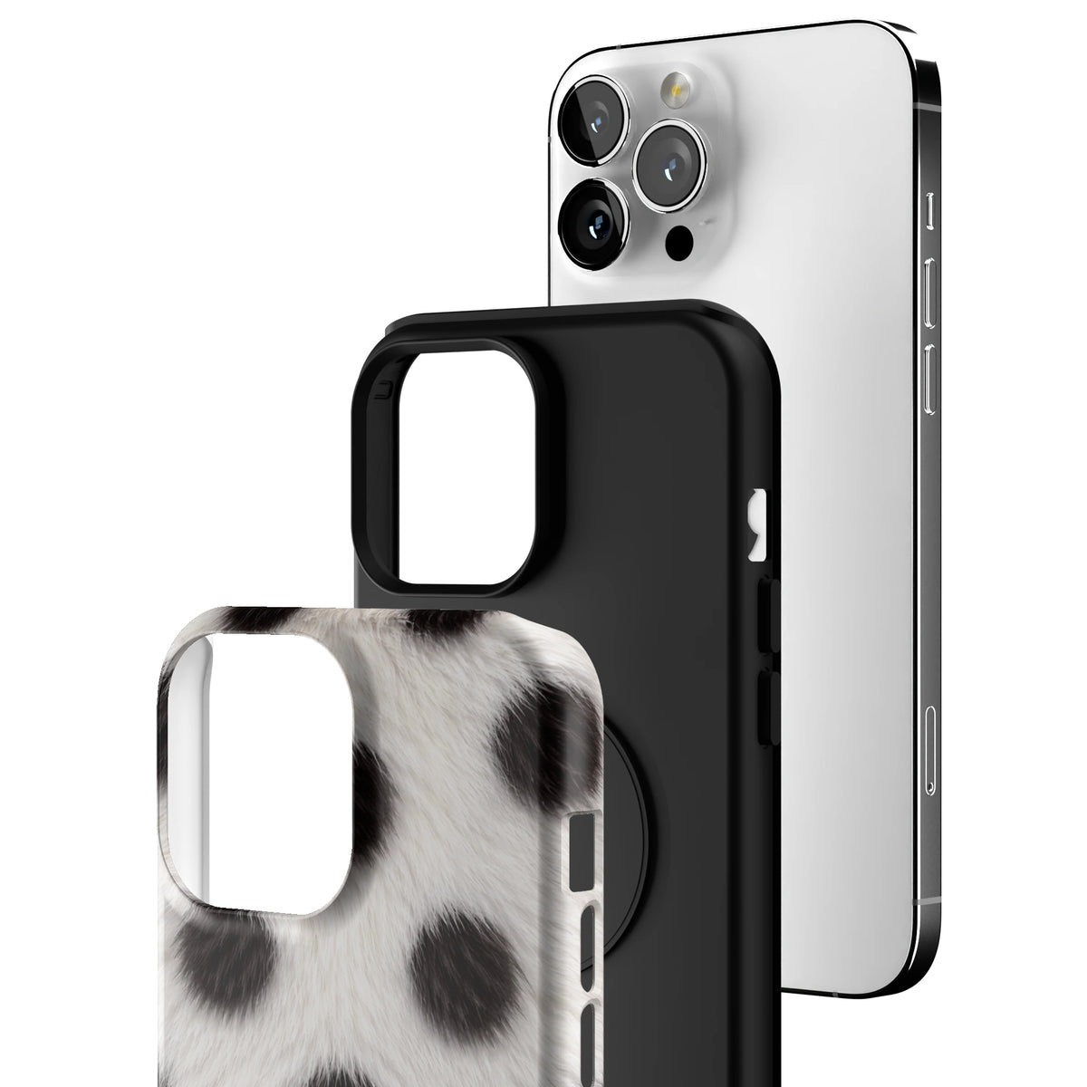 Polka Fuzz iPhone Case gallery - Iphone_13_Pro_Max_3