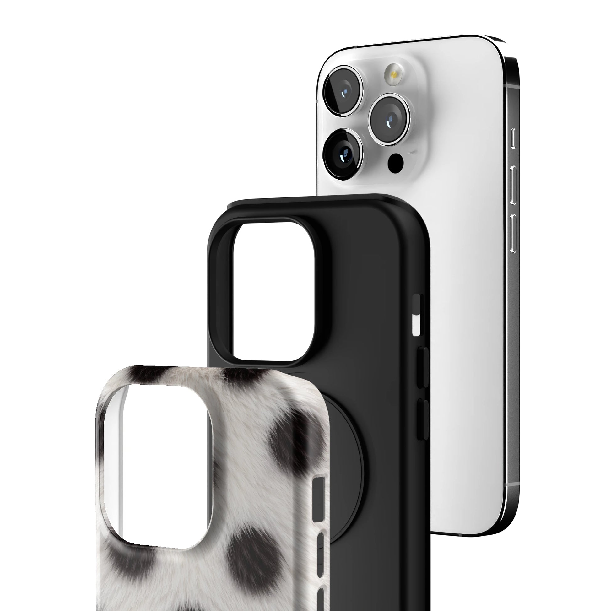 Polka Fuzz iPhone Case gallery - Iphone_14_Pro_3