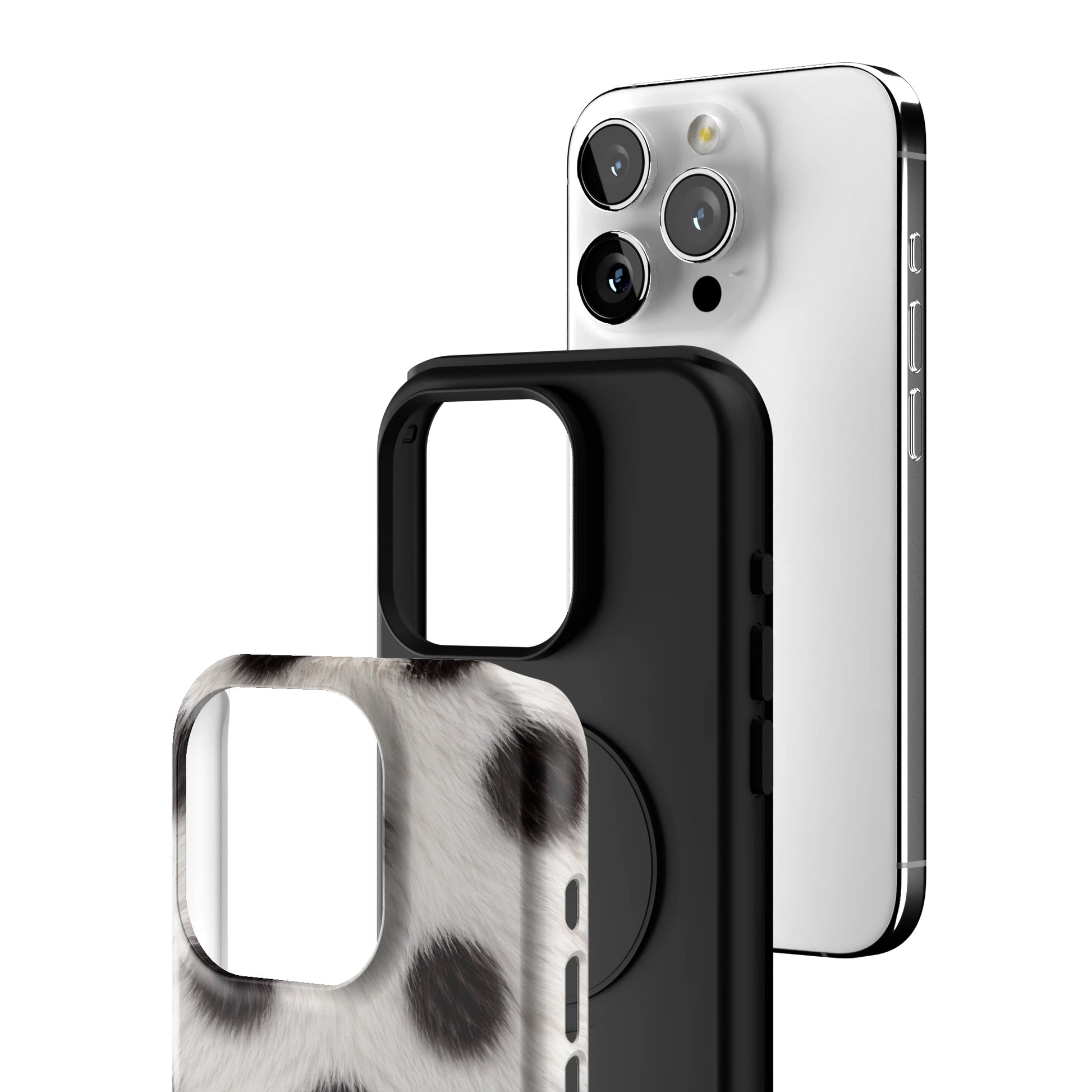 Polka Fuzz iPhone Case gallery - Iphone_15_Pro_3