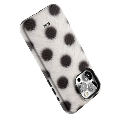 Polka Fuzz iPhone Case gallery - Iphone_15_Pro_Max_5