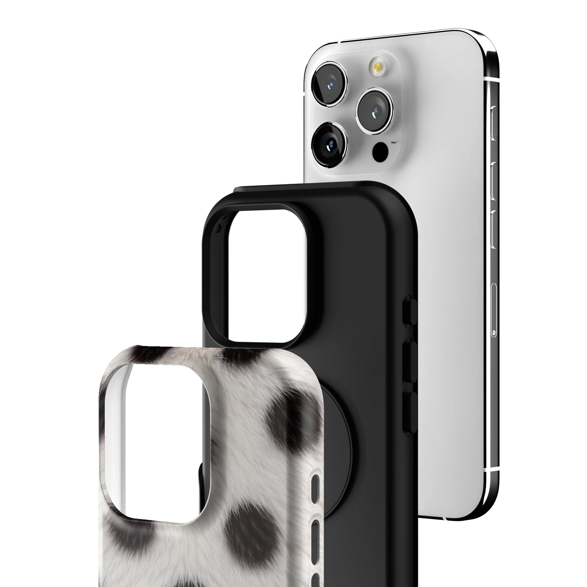 Polka Fuzz iPhone Case gallery - Iphone_16_Pro_3