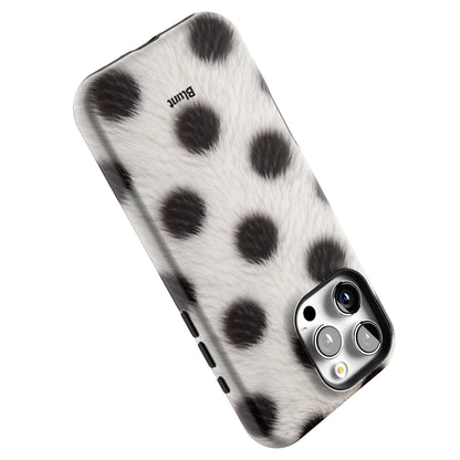 Polka Fuzz iPhone Case gallery - Iphone_16_Pro_Max_5