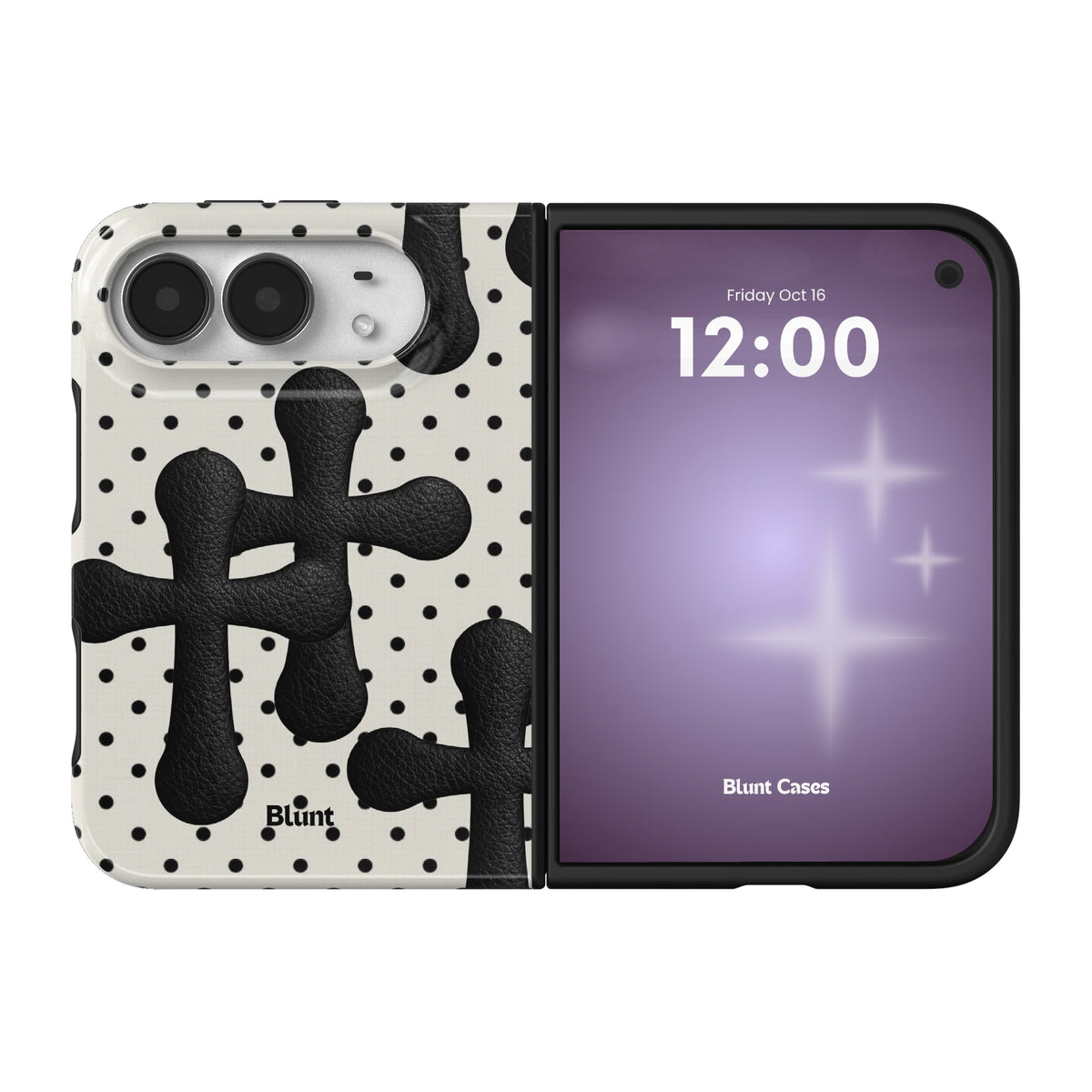 polka-saint-iphone-case iPhone 18 Duo case, view 1
