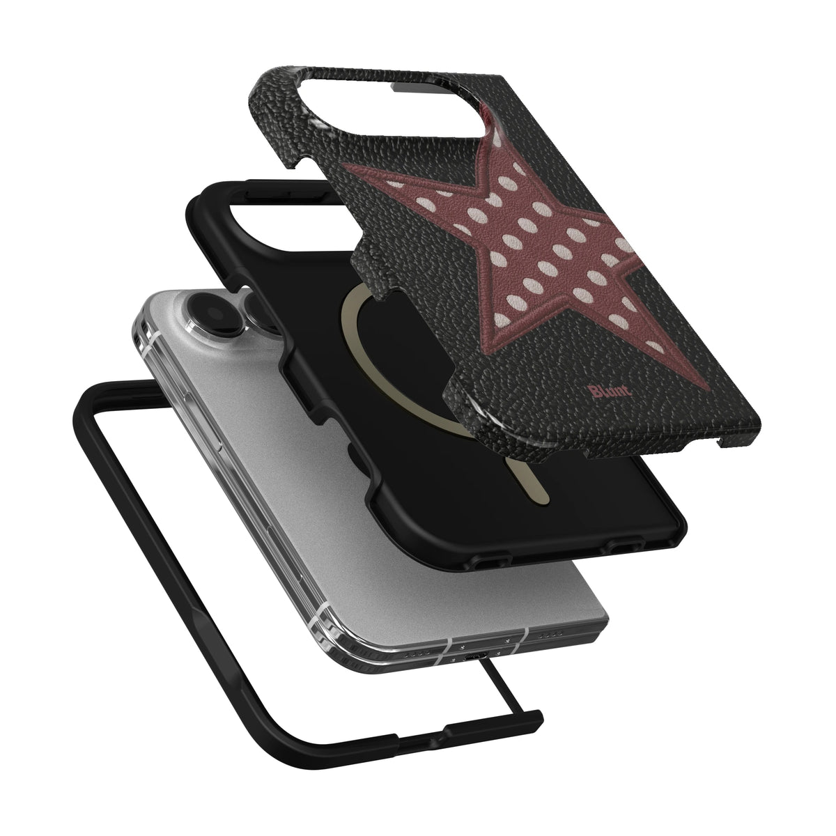 polka-star-iphone-case iPhone 18 Duo case, view 6