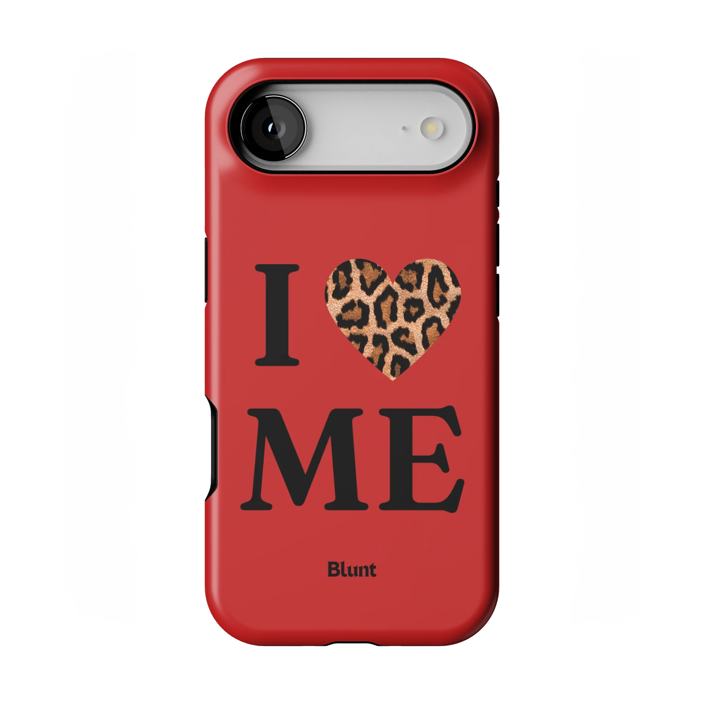 Red I Love Me iPhone Case