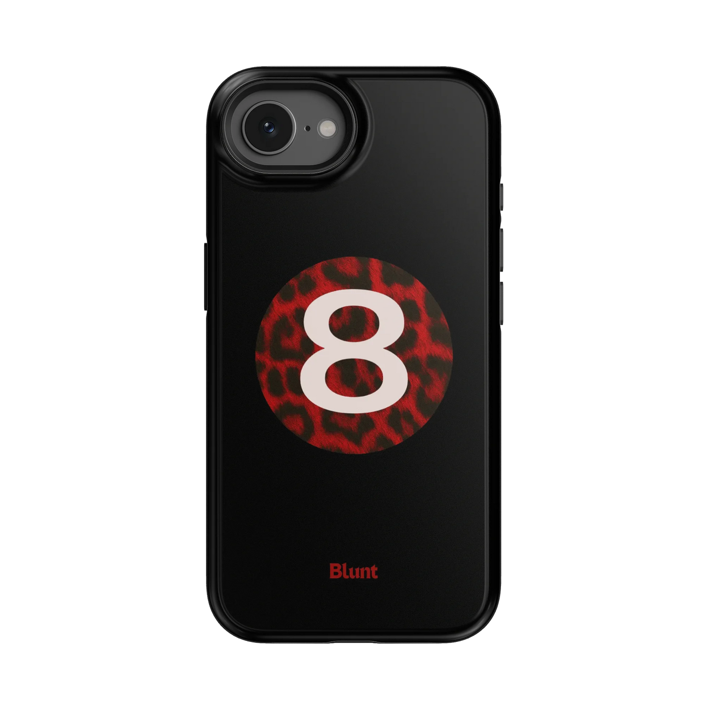 Red Cheetah Magic 8 iPhone Case