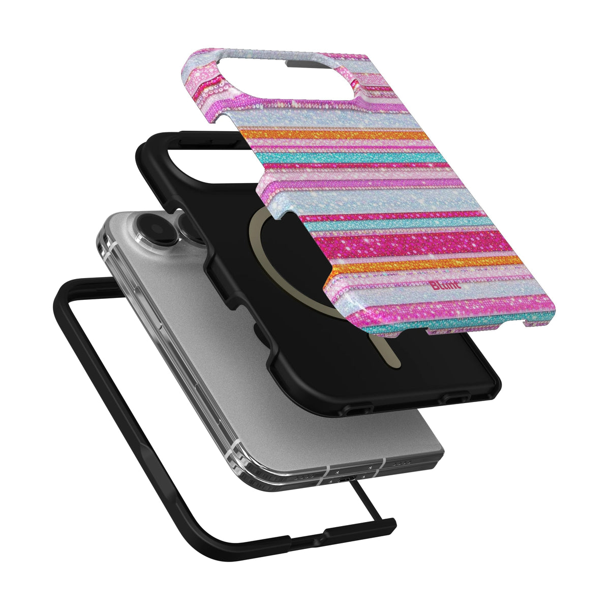 popstripe-iphone-case iPhone 18 Duo case, view 6