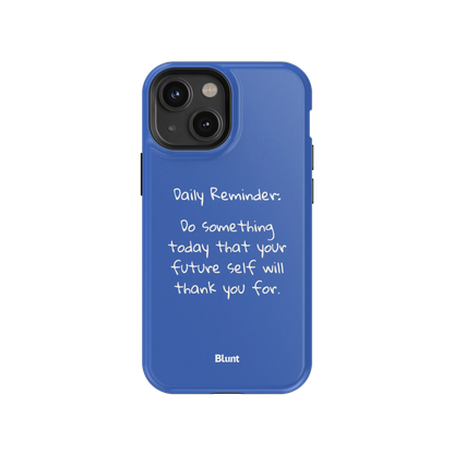 Daily Reminder iPhone Case