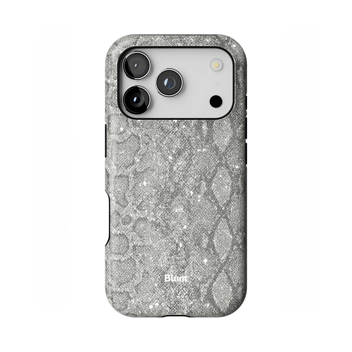 Silver Python iPhone Case