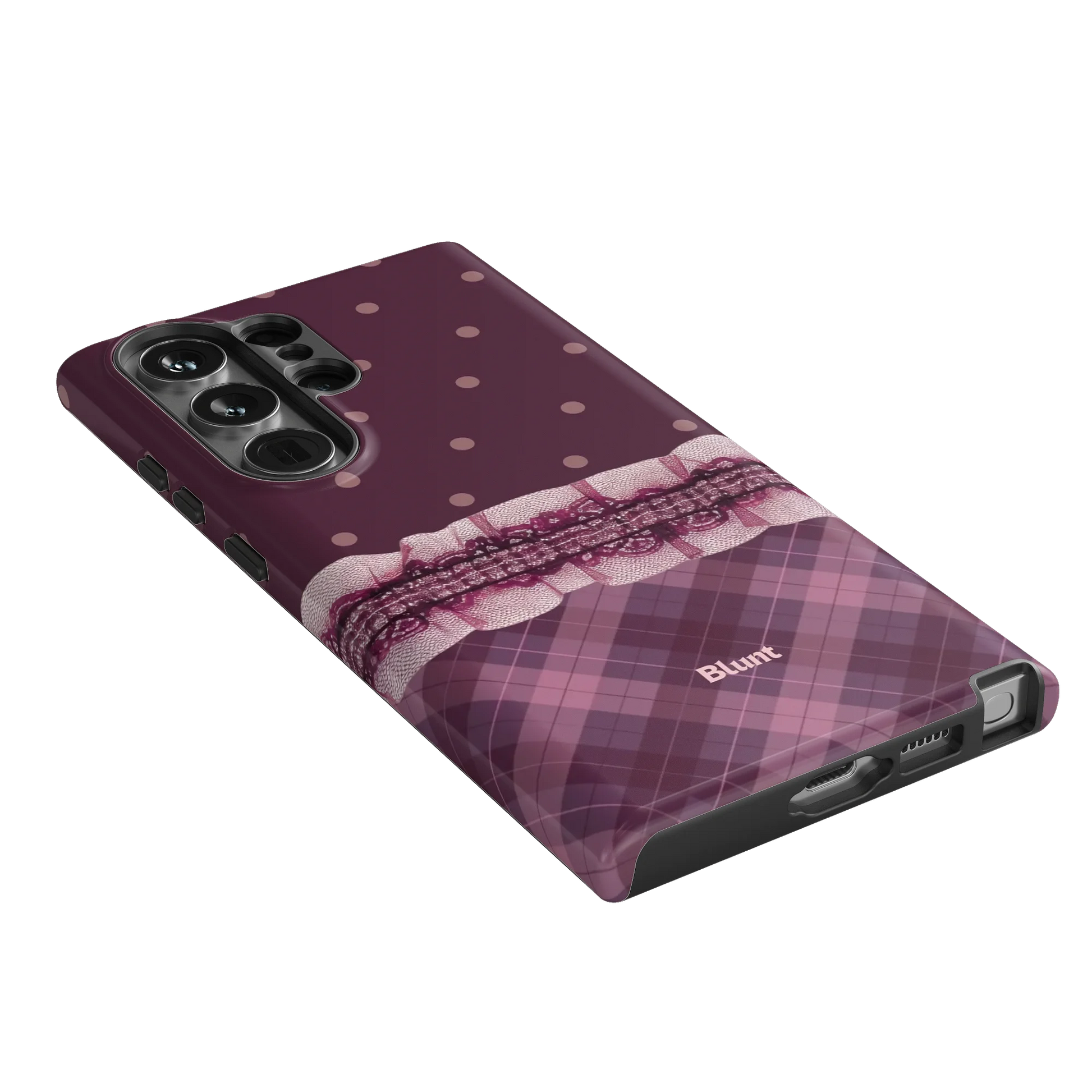 Lilac-Lattice-samsung-case-S23 Ultra-2