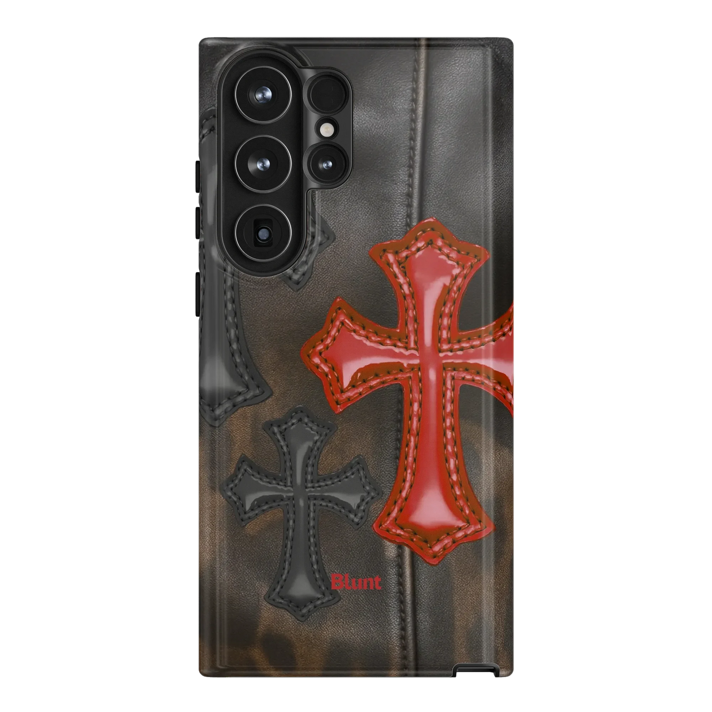 Leather Crosses Samsung Case