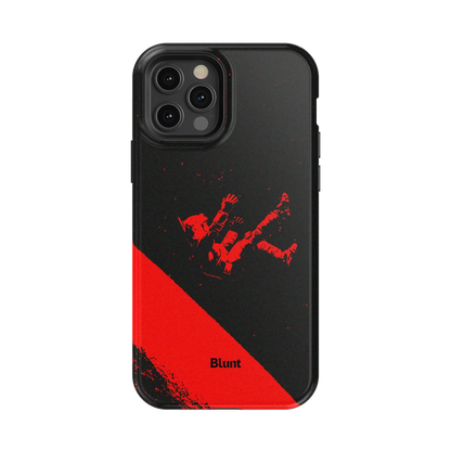 Red Shift iPhone Case