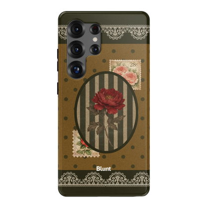 DOTTED-FLORA-samsung-case-S25 Ultra-1