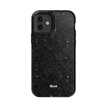 Noir Bloom iPhone Case