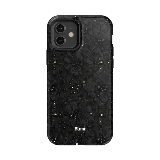 Noir Bloom iPhone Case