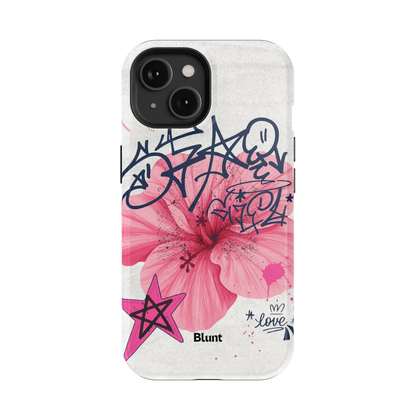 Grafitti Blossom iPhone Case