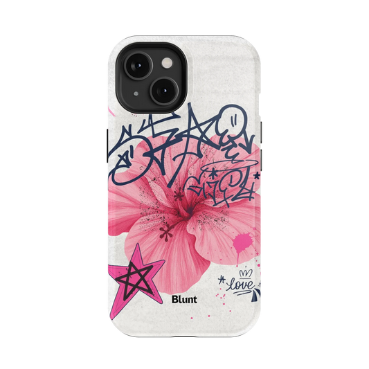 Grafitti Blossom iPhone Case