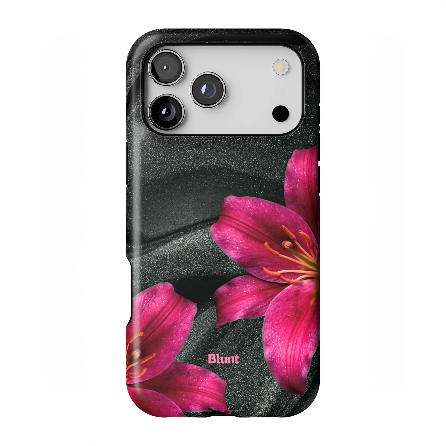 Midnight Petals iPhone Case