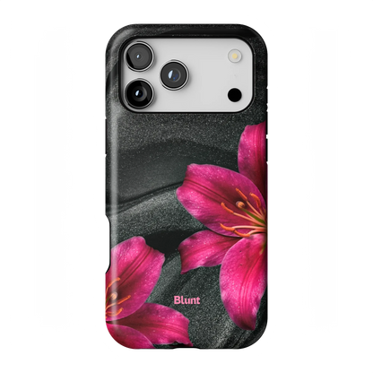 Midnight Petals iPhone Case