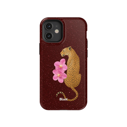 Burgundy Cleo iPhone Case